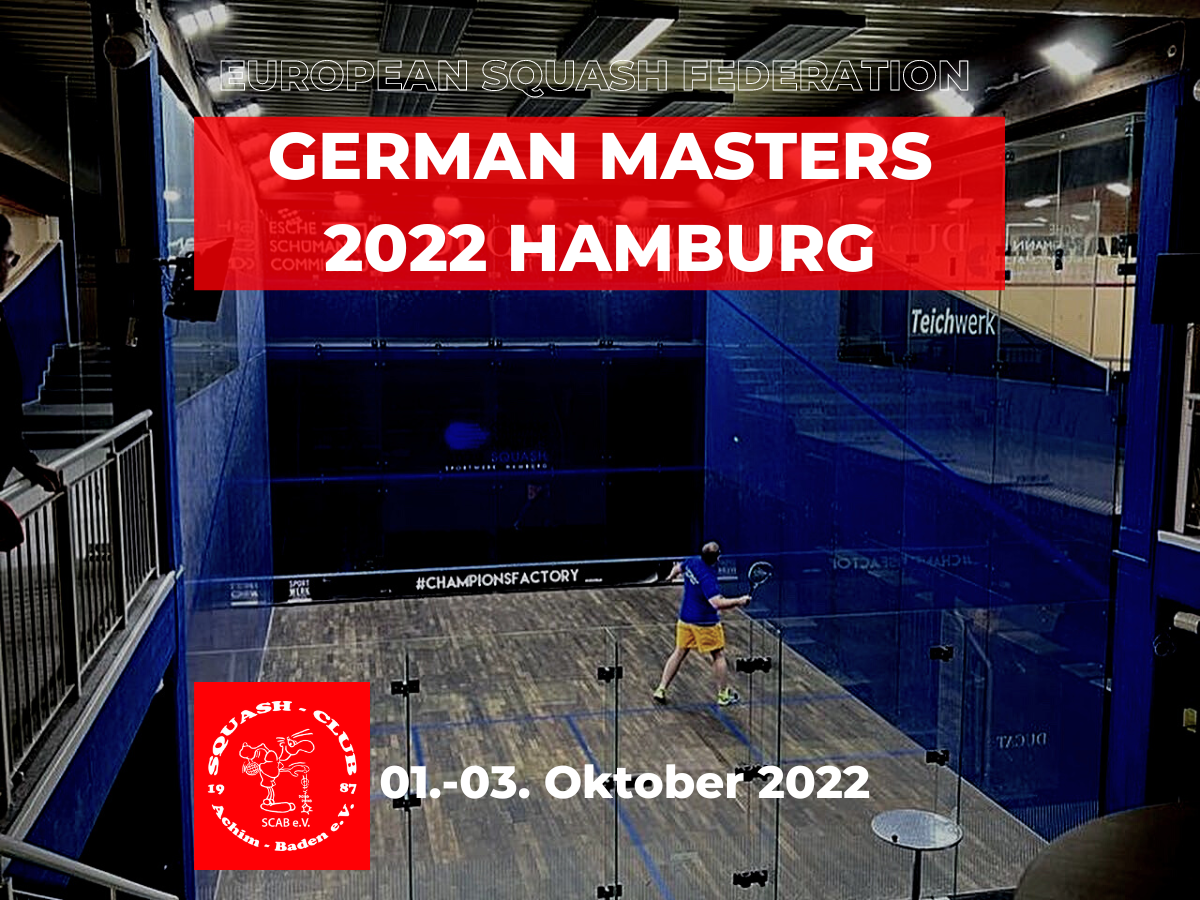 German Squash Masters 2022 Sportwerk Hamburg